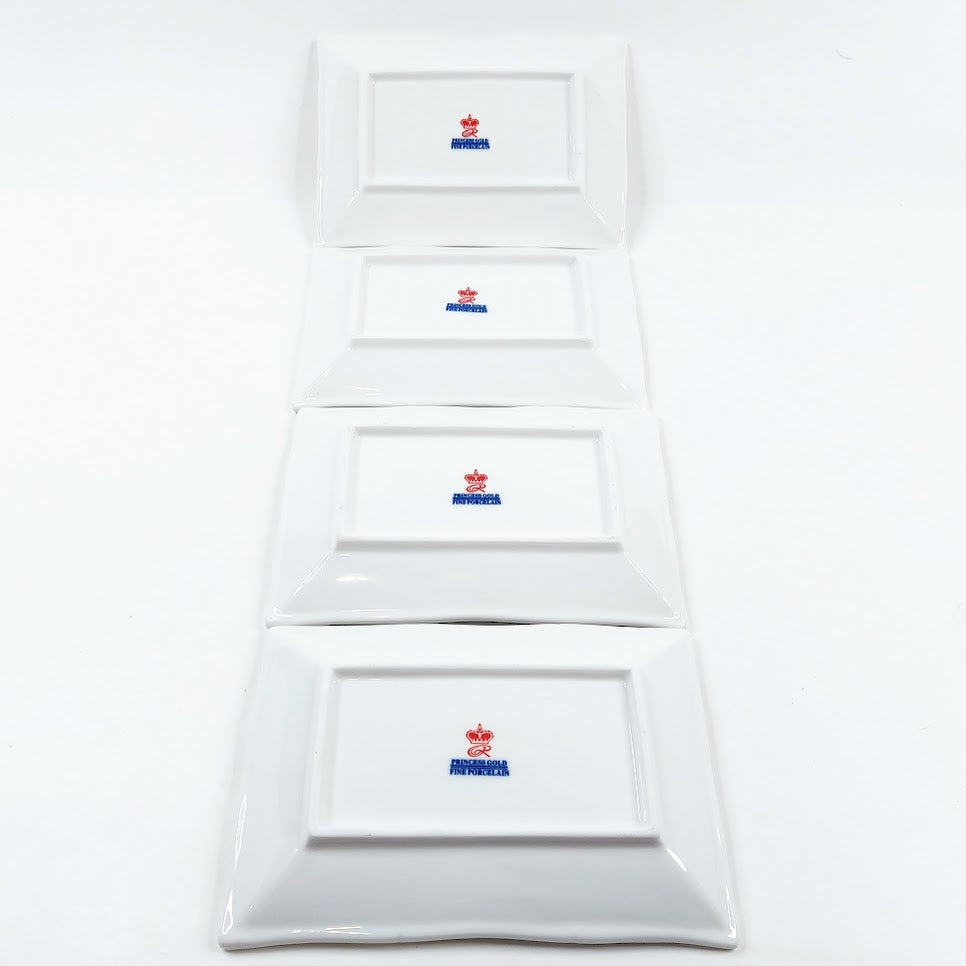 Princess Gold posliinilautanen 4 kpl