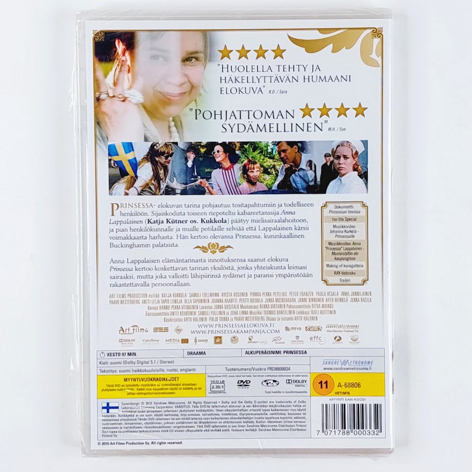 Prinsessa DVD