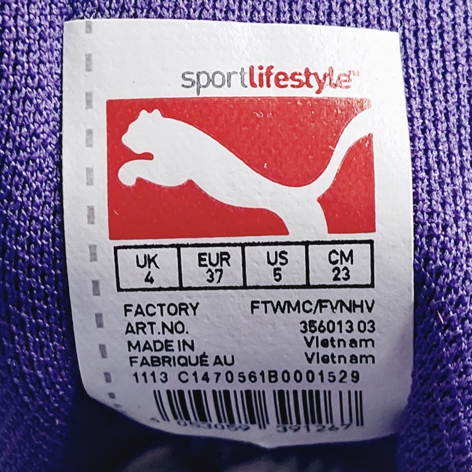 Puma lenkkarit koko: 37