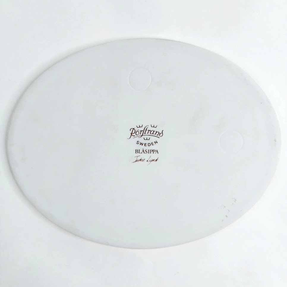 Rörstrand Blåsippa keraaminen seinätaulu