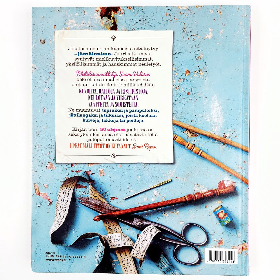 Sanna Vatanen: Neulo. Virkkaa. Kirjo. Jämälangasta!
