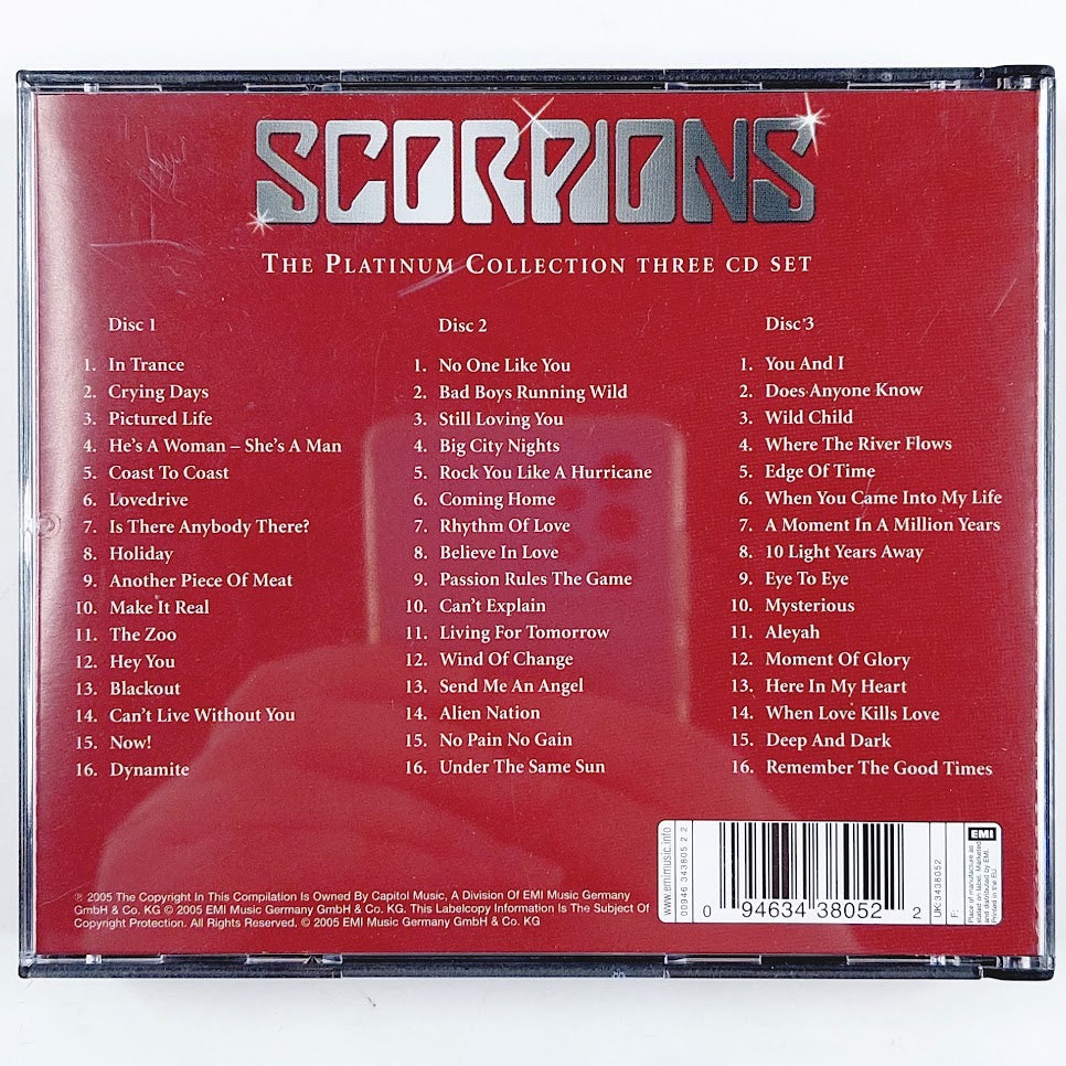 Scorpions: The Platinum Collection 3CD