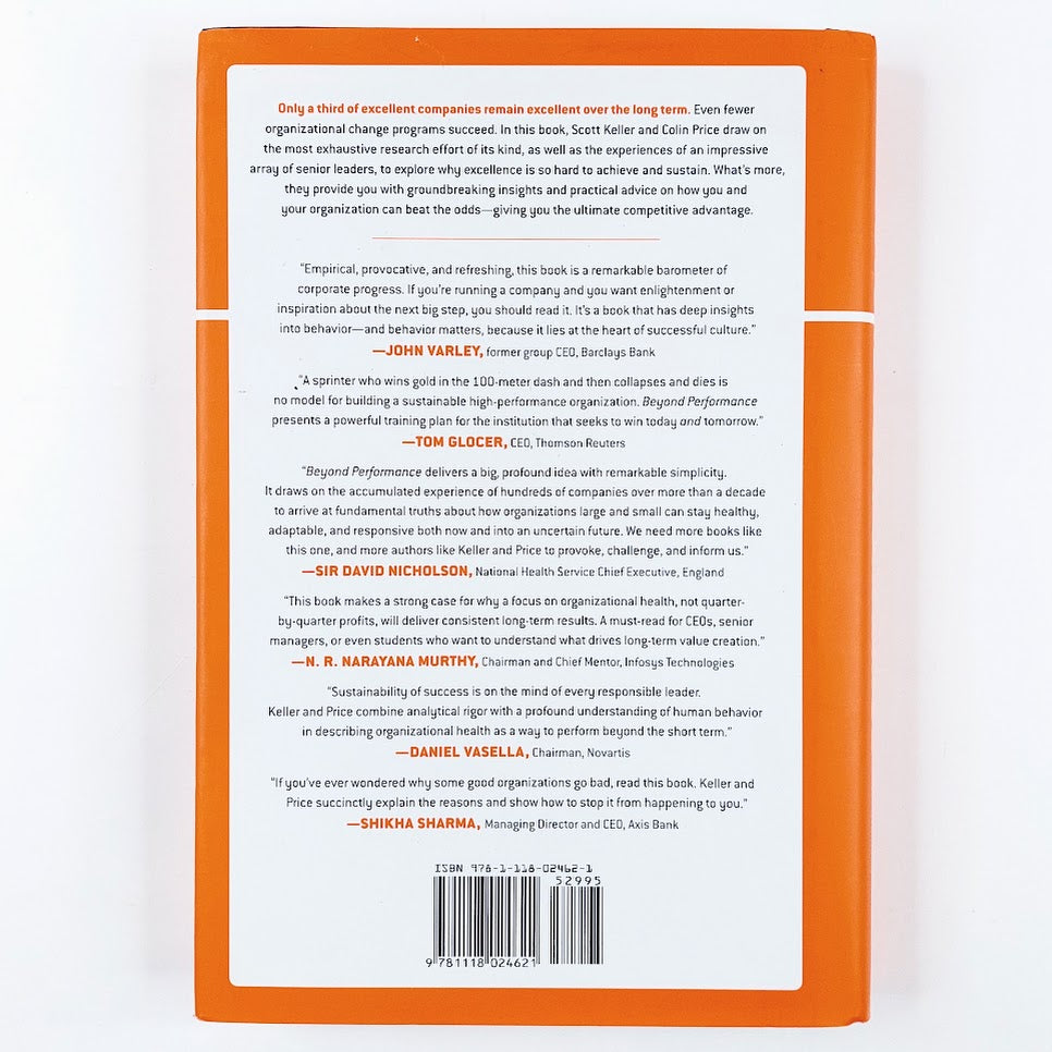 Scott Keller & Colin Price: Beyond performance