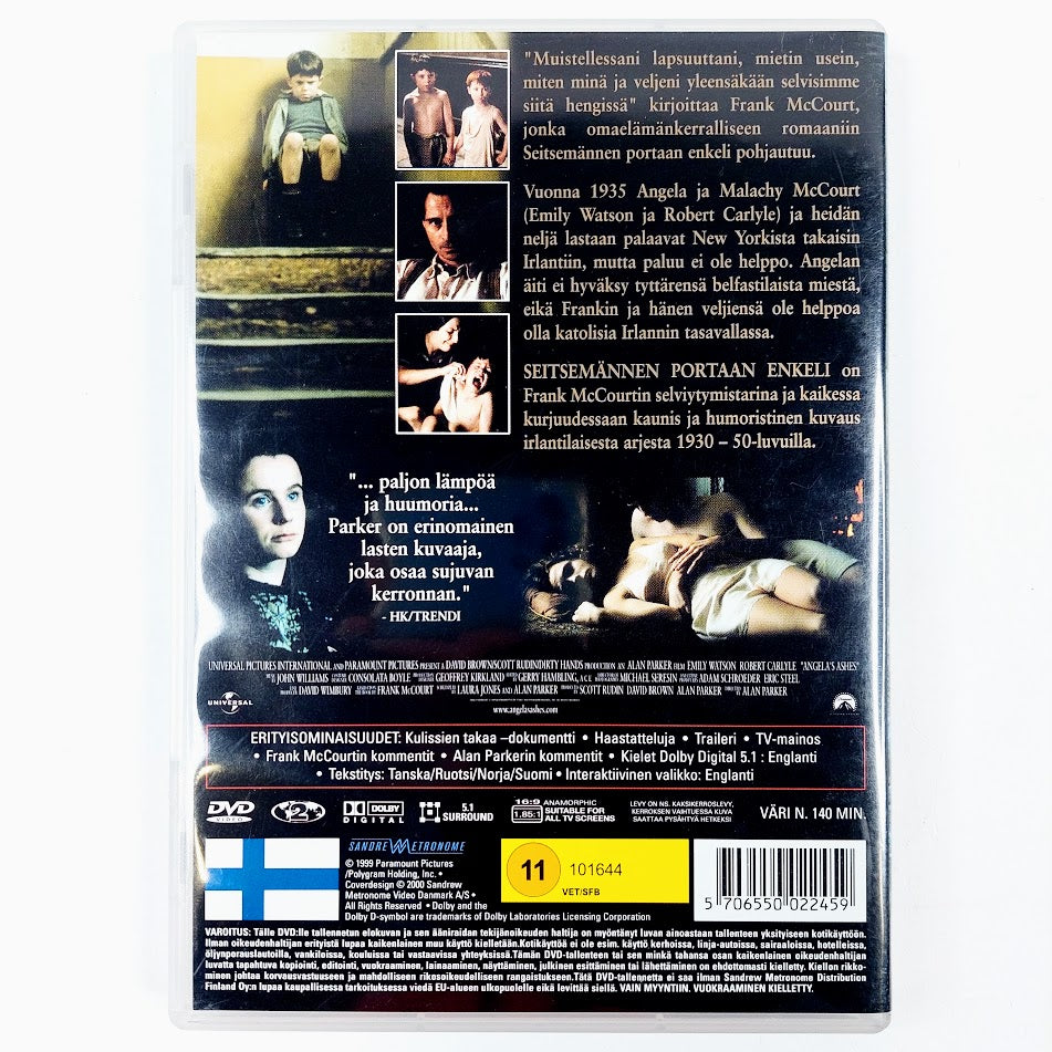 Seitsemännen portaan enkeli DVD