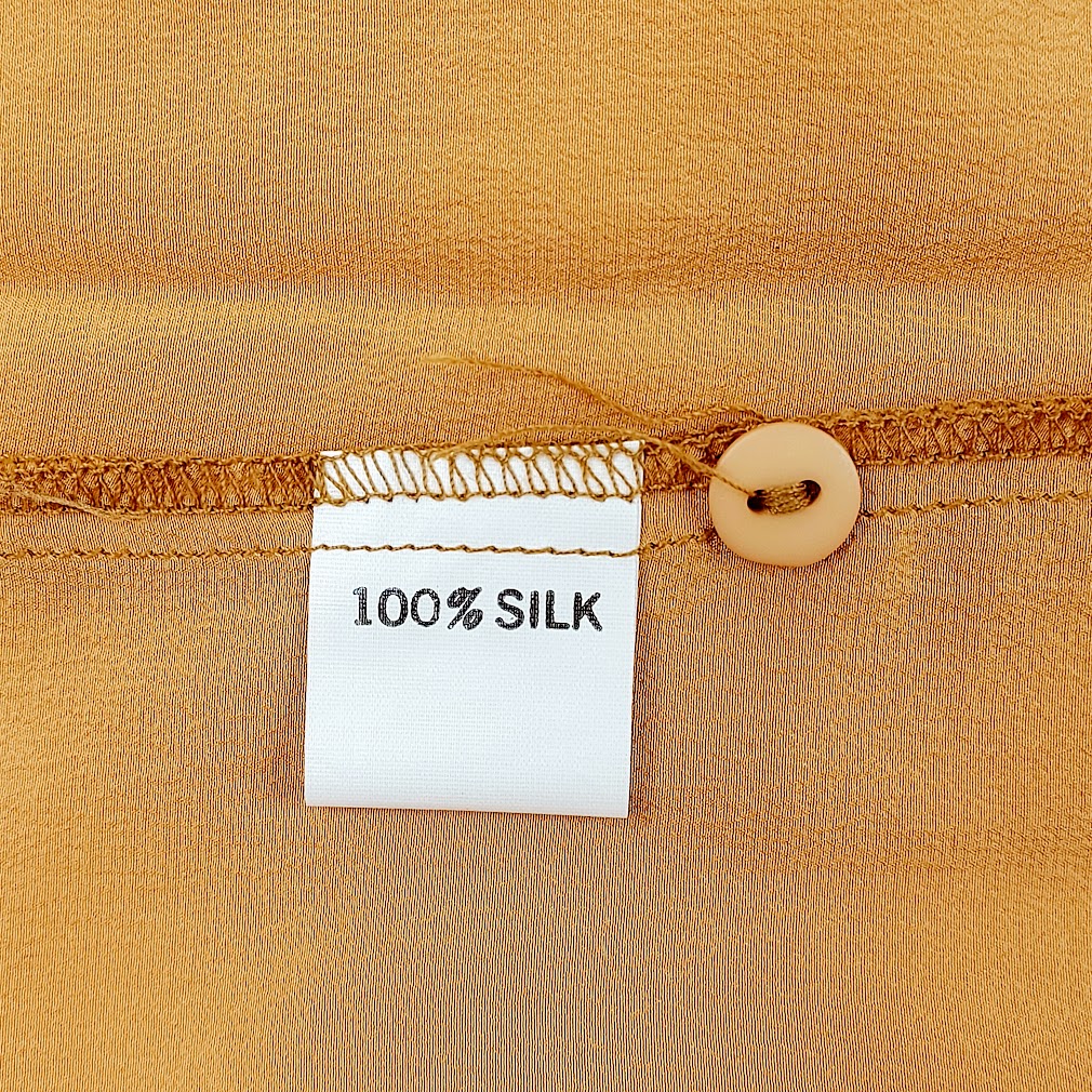 Shuang Tie silkkipaitapusero koko M