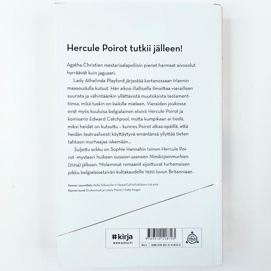 Sophie Hannah: Suljettu arkku