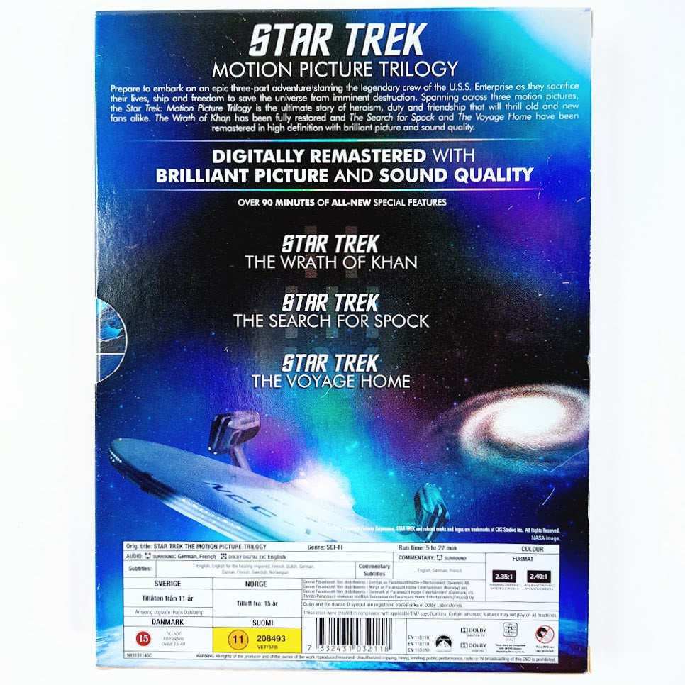 Star Trek Motion Picture Trilogy DVD