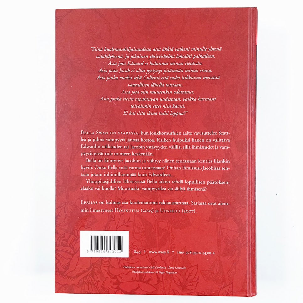 Stephenie Meyer: Epäilys