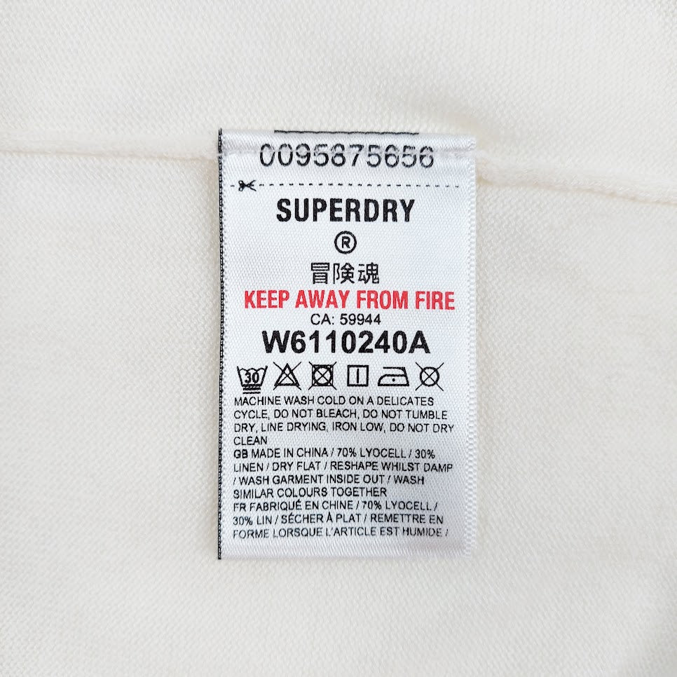 Superdry kevyt ylimitoitettu pusero koko 42