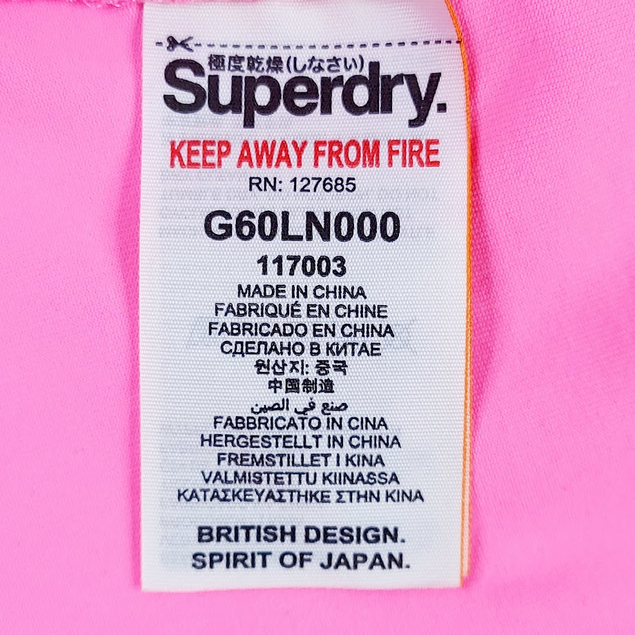 Superdry Sport urheilupaita koko M