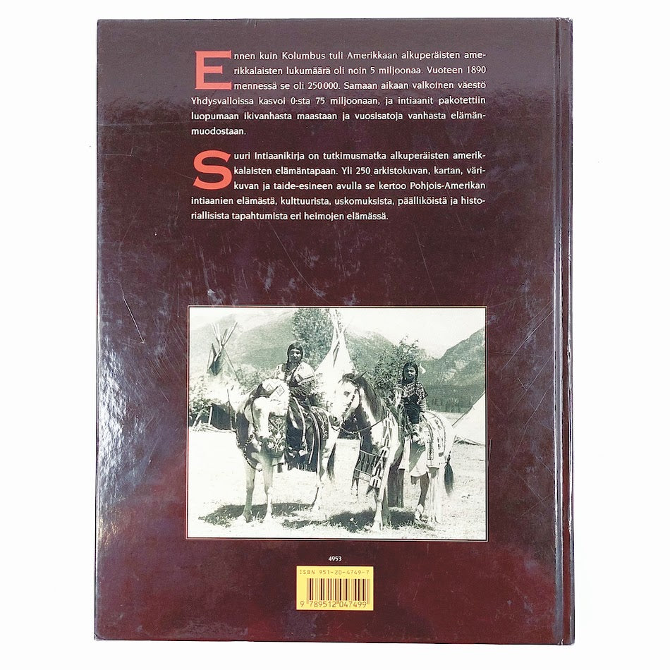 Colin F. Taylor & William C. Sturtevant: Suuri intiaanikirja - Pohjois-Amerikan alkuperäiskansat