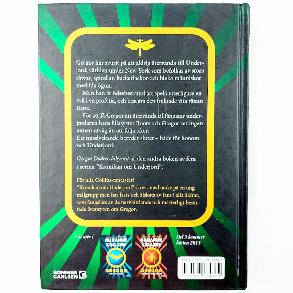 Suzanne Collins: Gregor - Dödens labyrint