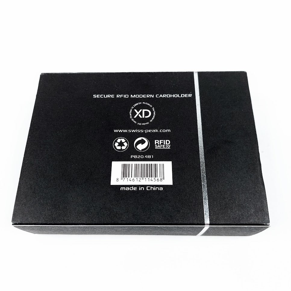 Swiss Peak RFID-suojattu korttikotelo