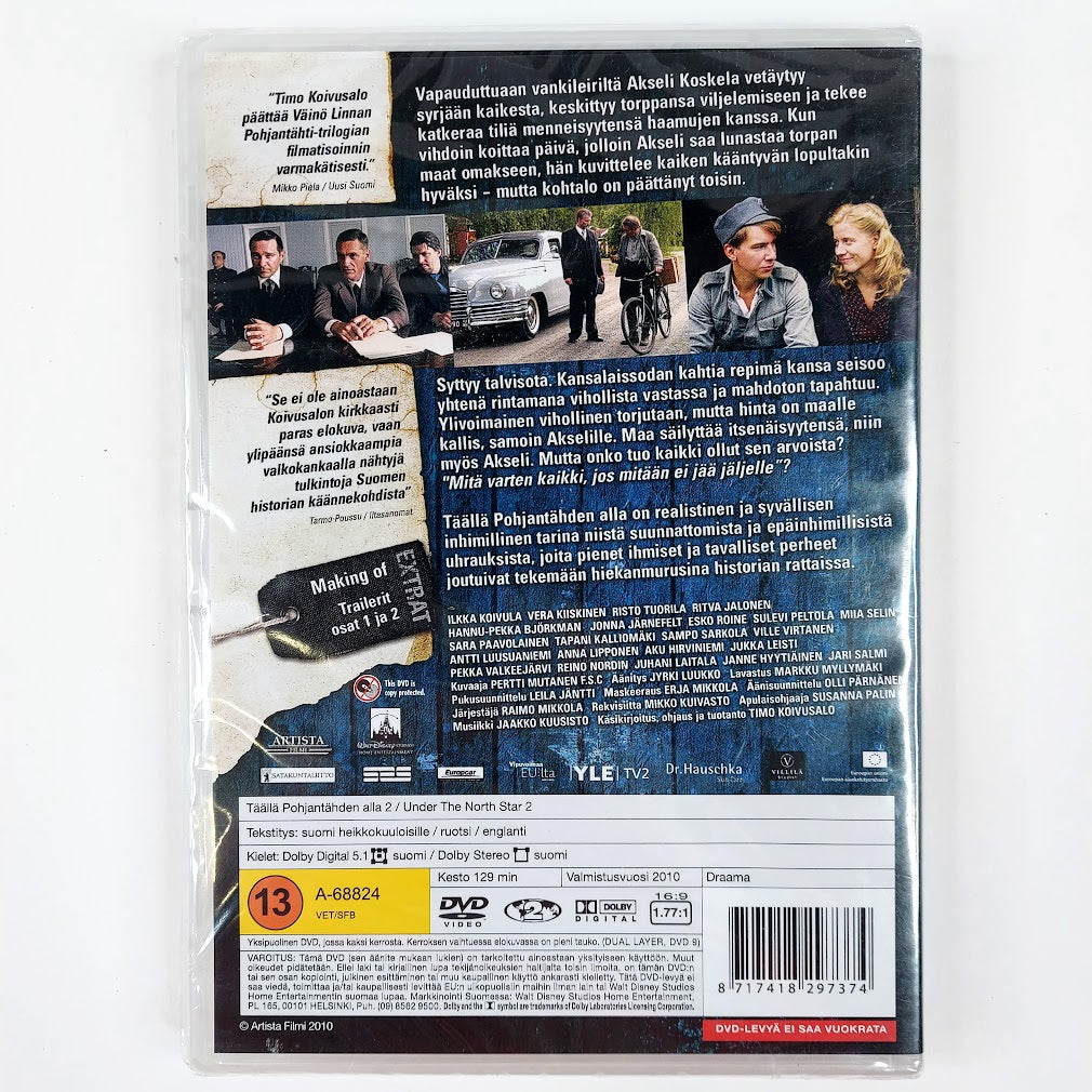Täällä Pohjantähden alla 2 DVD