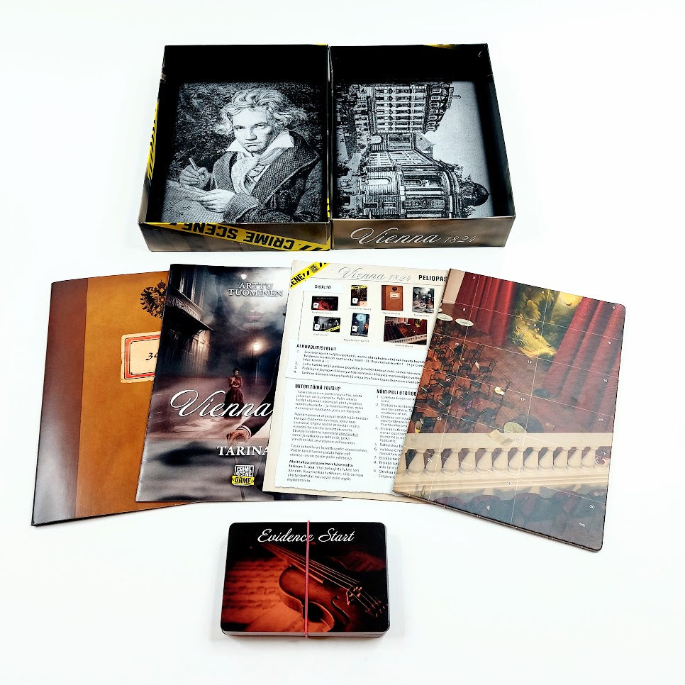 Tactic Crime Scene Vienna 1824 lautapeli