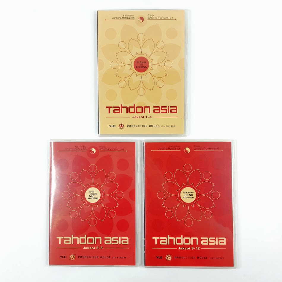 Tahdon Asia koko sarja 3DVD