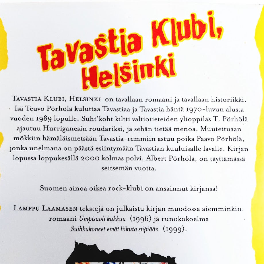 Lamppu Laamanen: Tavastia klubi, Helsinki
