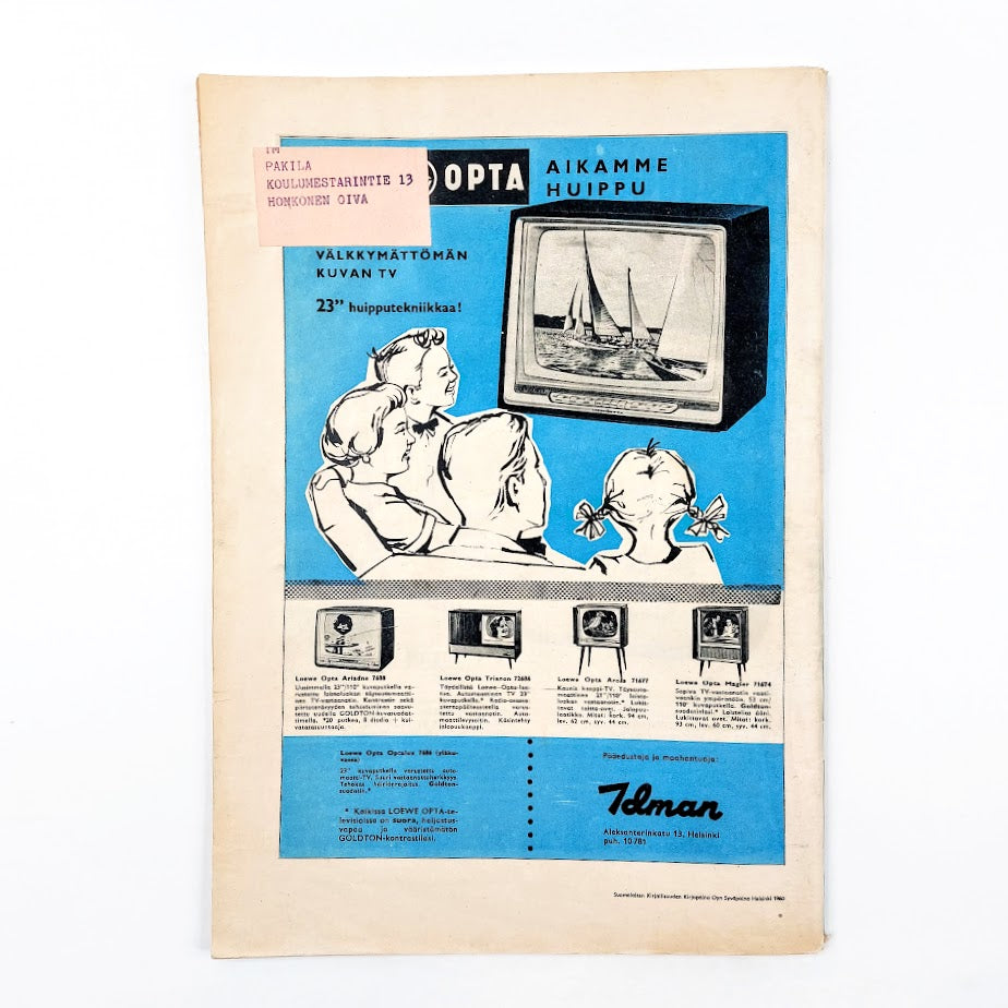 Tekniikan maailma lehti no.11 1960