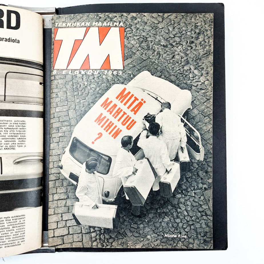 Tekniikan maailma lehtikansio 1963