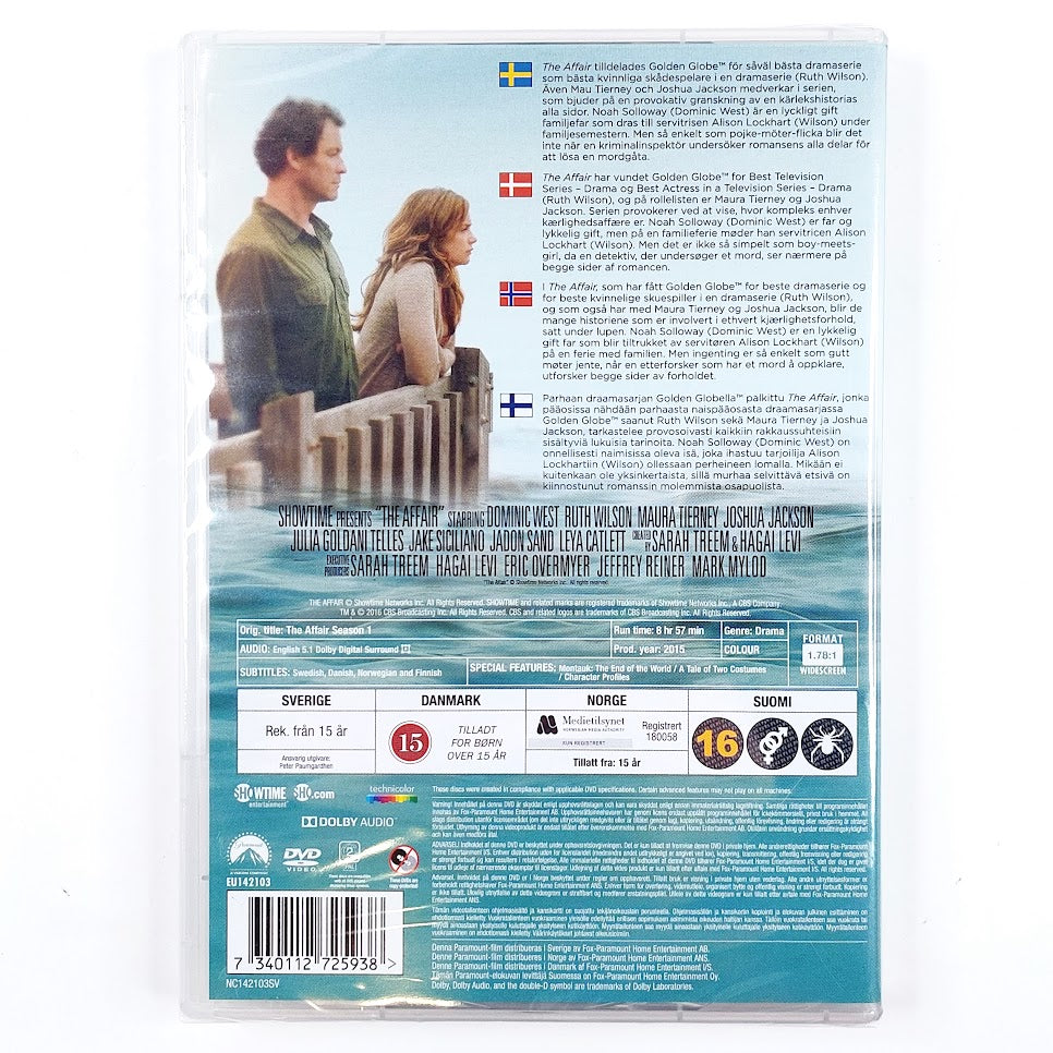 The Affair season one 4DVD