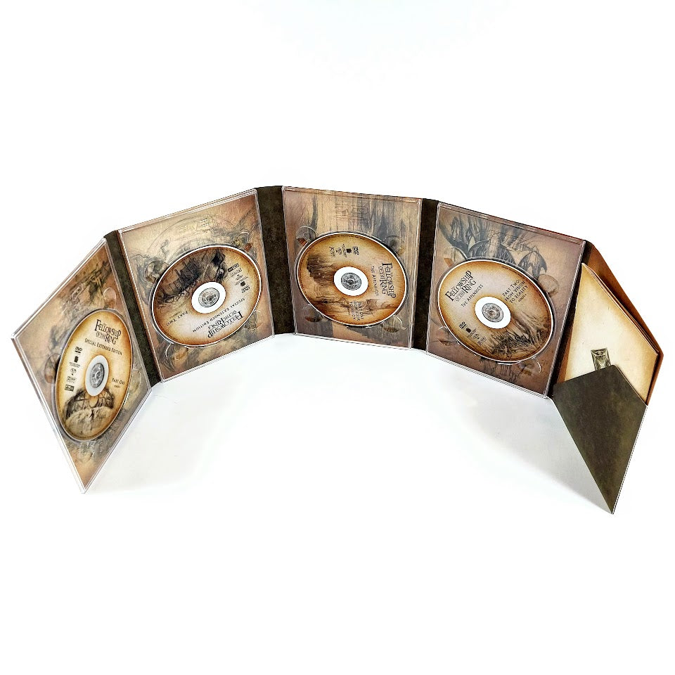 The Lord of the Rings: Fellowship of the Ring Special Extended DVD Edition 4 levyä
