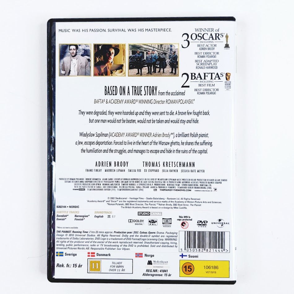 The Pianist DVD