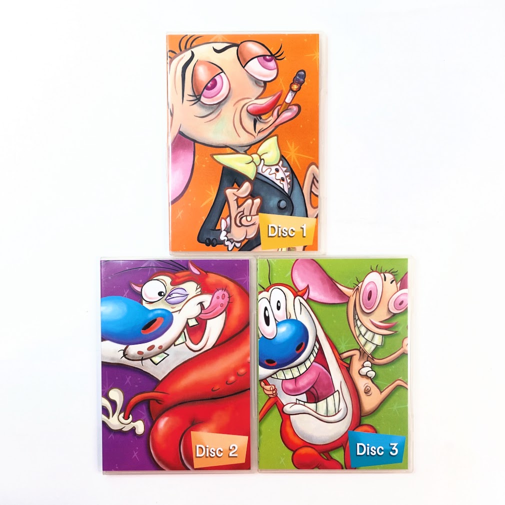 The Ren & Stimpy show Seasons Three and a half-ish 3DVD box