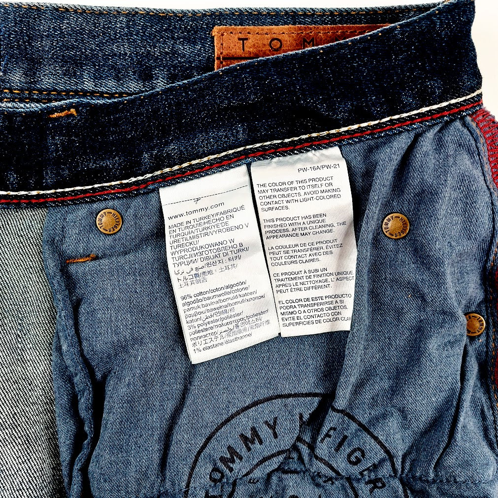 Tommy Hilfiger Layton Extra Slim Fit stretchfarkut koko 33/34"