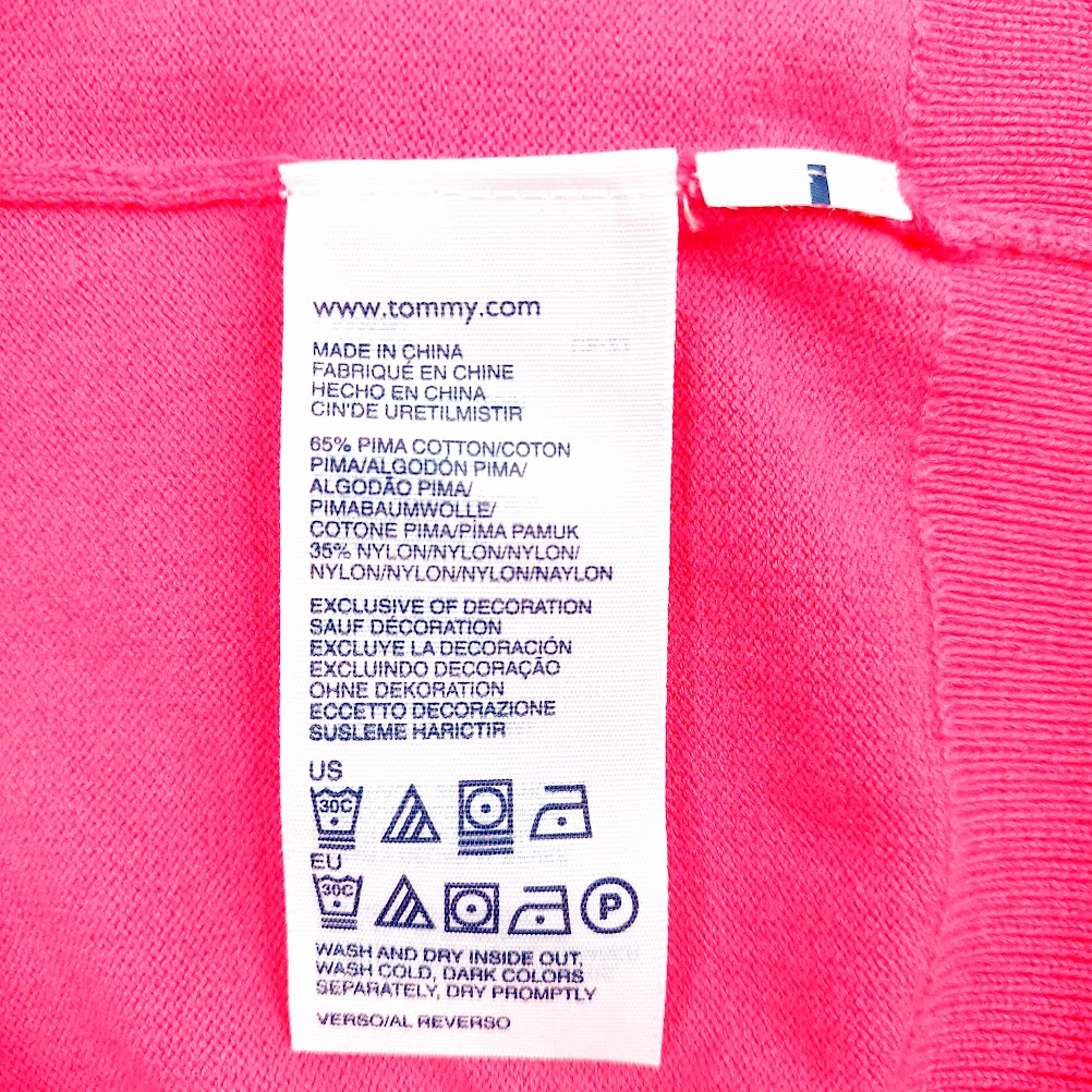 Tommy Hilfiger puuvillasekoiteneule koko M