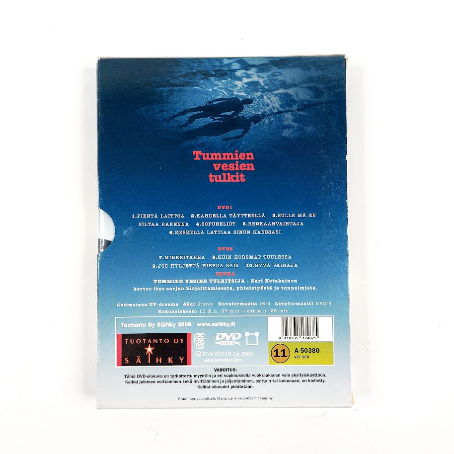 Kari Hotakaisen Tummien vesien tulkit DVD