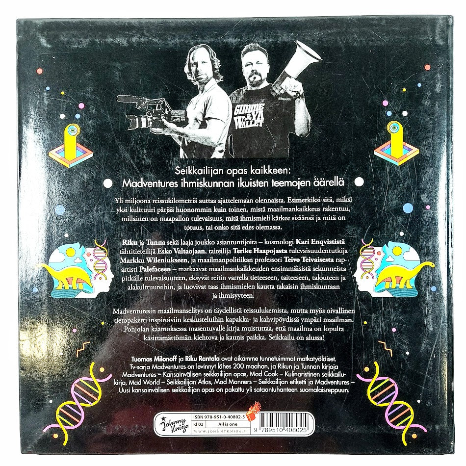 Tuomas Milonoff, Riku Rantala: Madventures - Maailmanselitys - Seikkailijan käsikirja kaikkeen