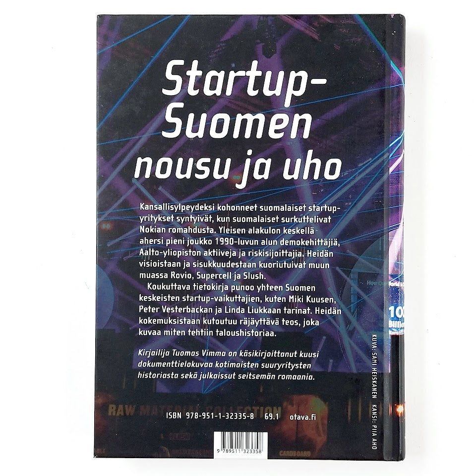 Tuomas Vimma: Enkeleitä ja yksisarvisia - Startup-Suomen tarina