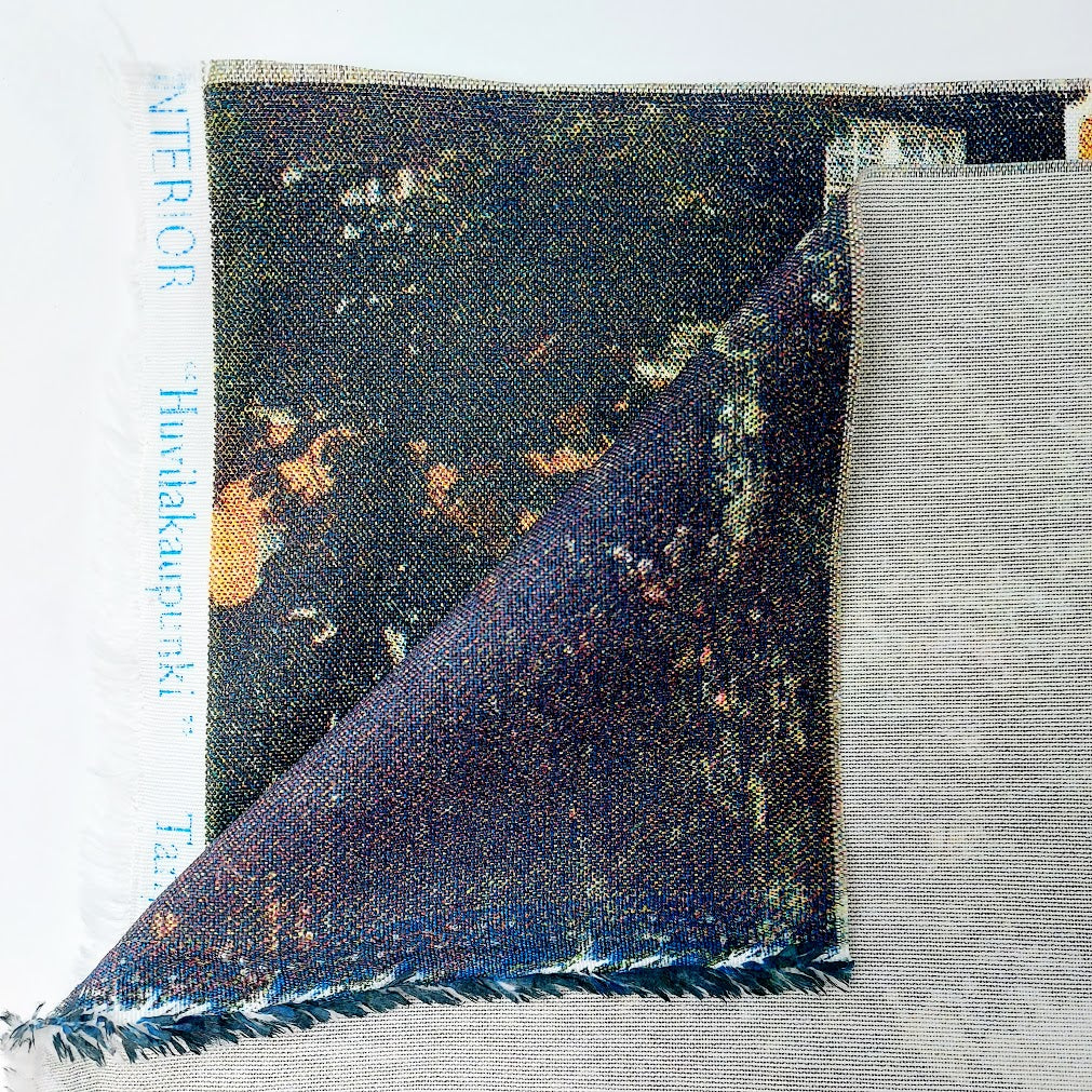 Vallila Huvilakaupunki verho / kangas 150x300 cm
