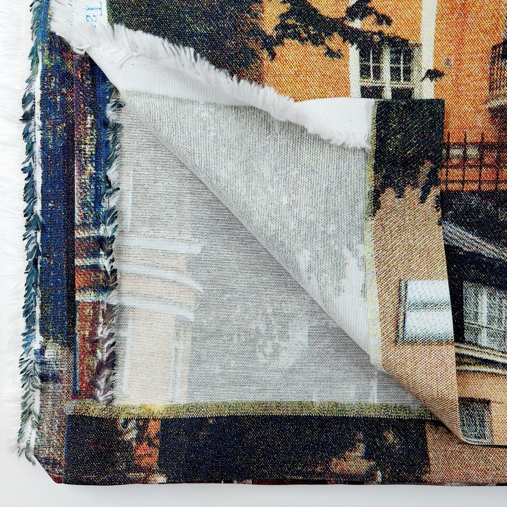 Vallila Huvilakaupunki verho / kangas 150x300 cm