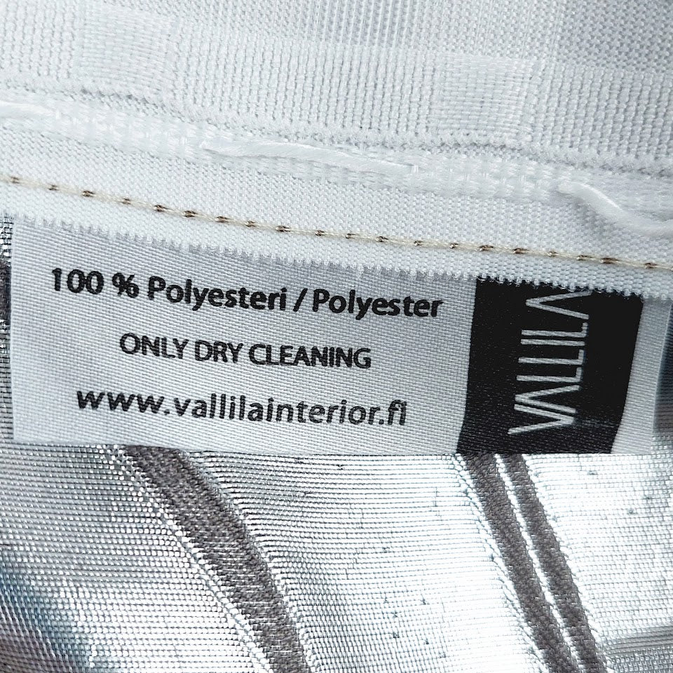 Vallila verhot koko 131 x 247 cm 2 kpl