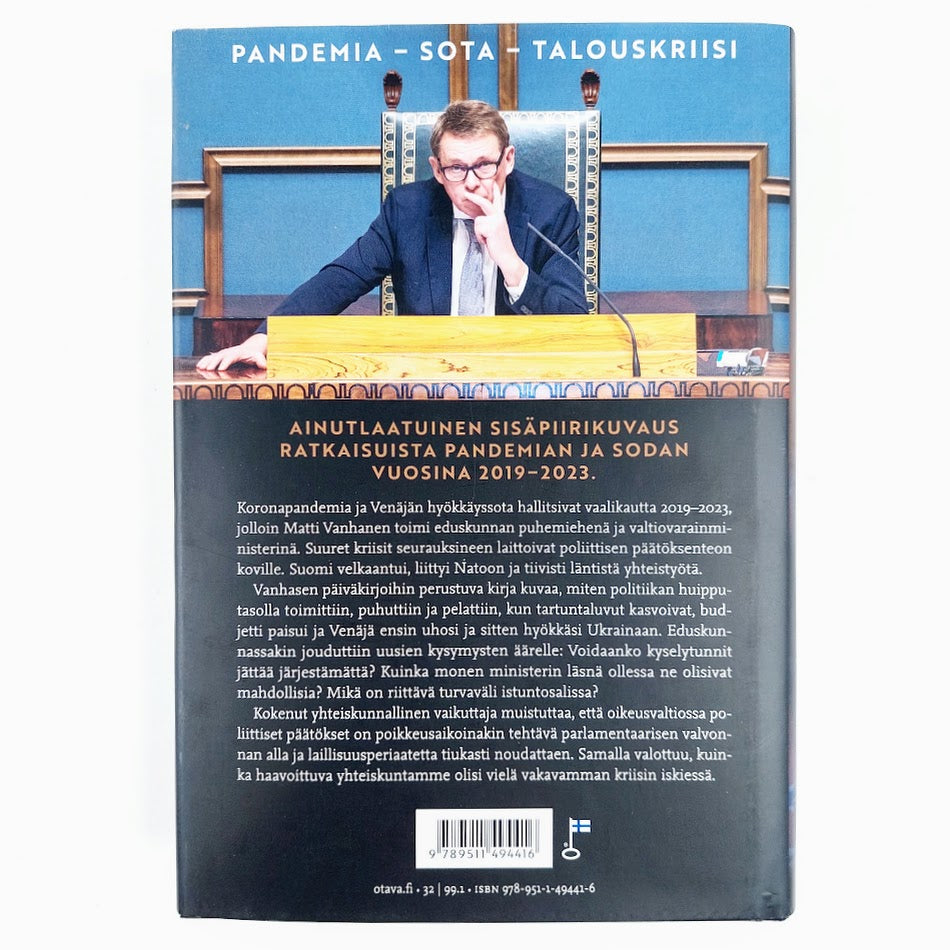 Matti Vanhanen: Kriisien Keskellä