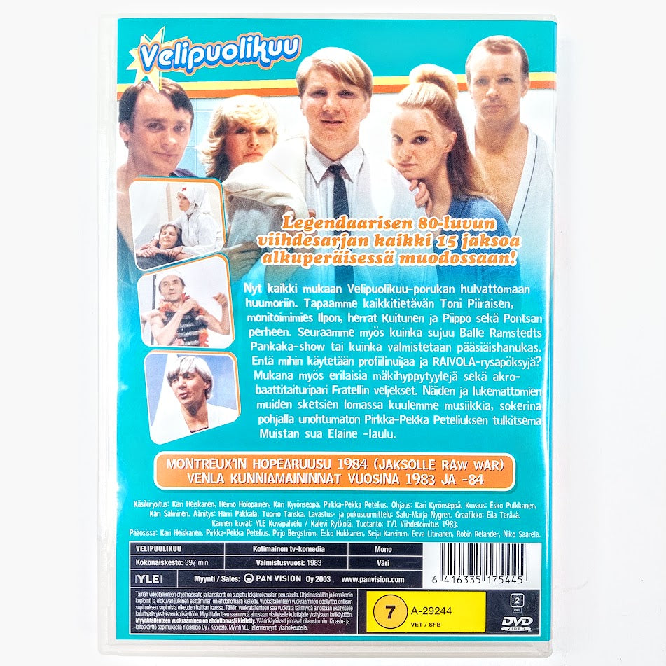 Velipuolikuu 2DVD