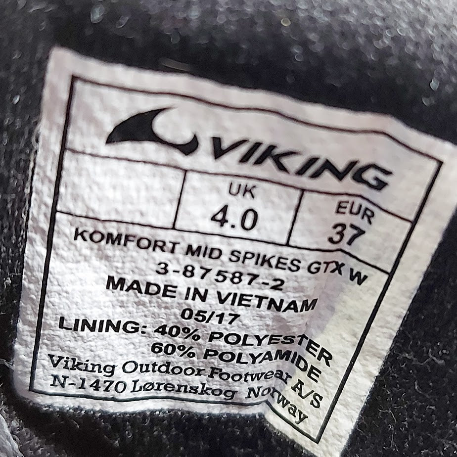 Viking Komfort gtx naisten nastakengät koko 37