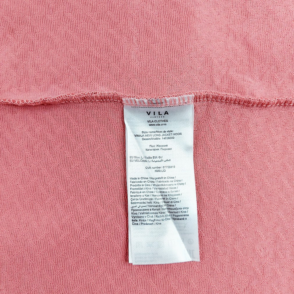 Vila Vinaja New Long Jacket trikoojakku koko L