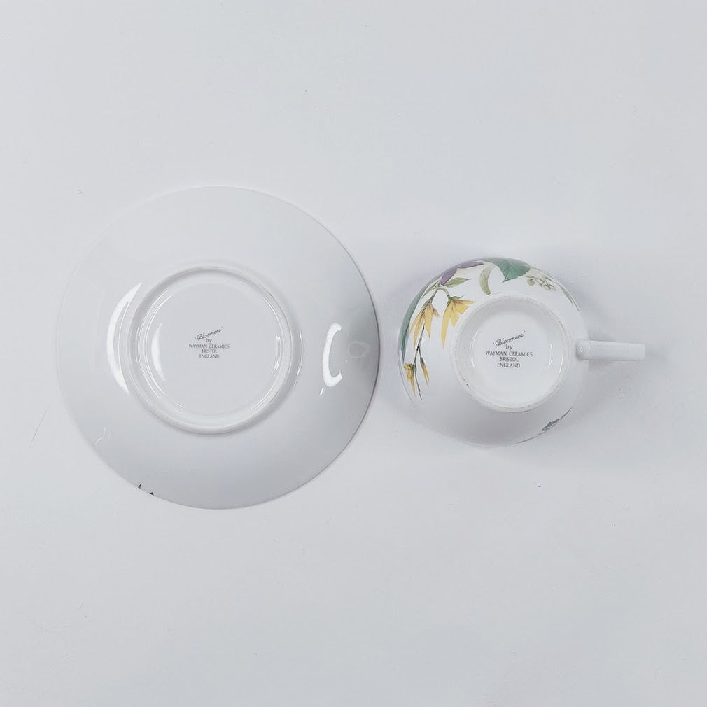 Wayman Ceramics Bloomers teekuppisetti 2 osaa