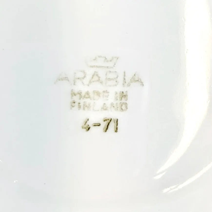 Arabia kahvikuppisetti 4 osaa