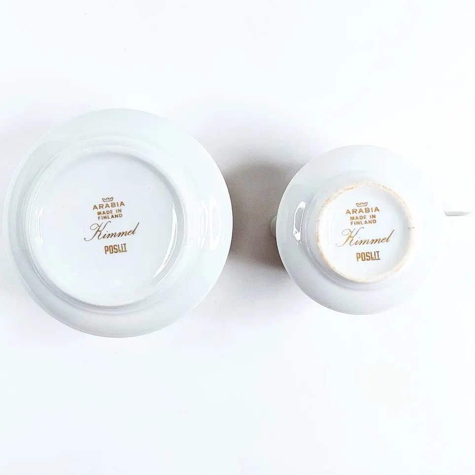 Arabia Kimmel sokerikko ja kermakko