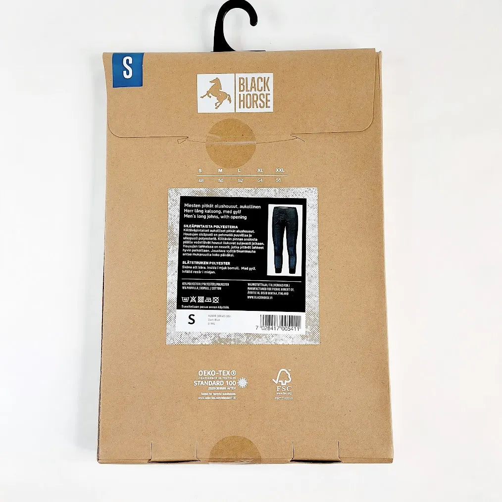 Black Horse pitkät alushousut koko S