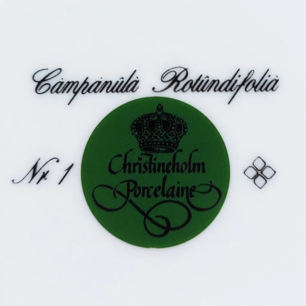 Christineholm Porcelaine Nr1 pullalautanen 19 cm 2 kpl