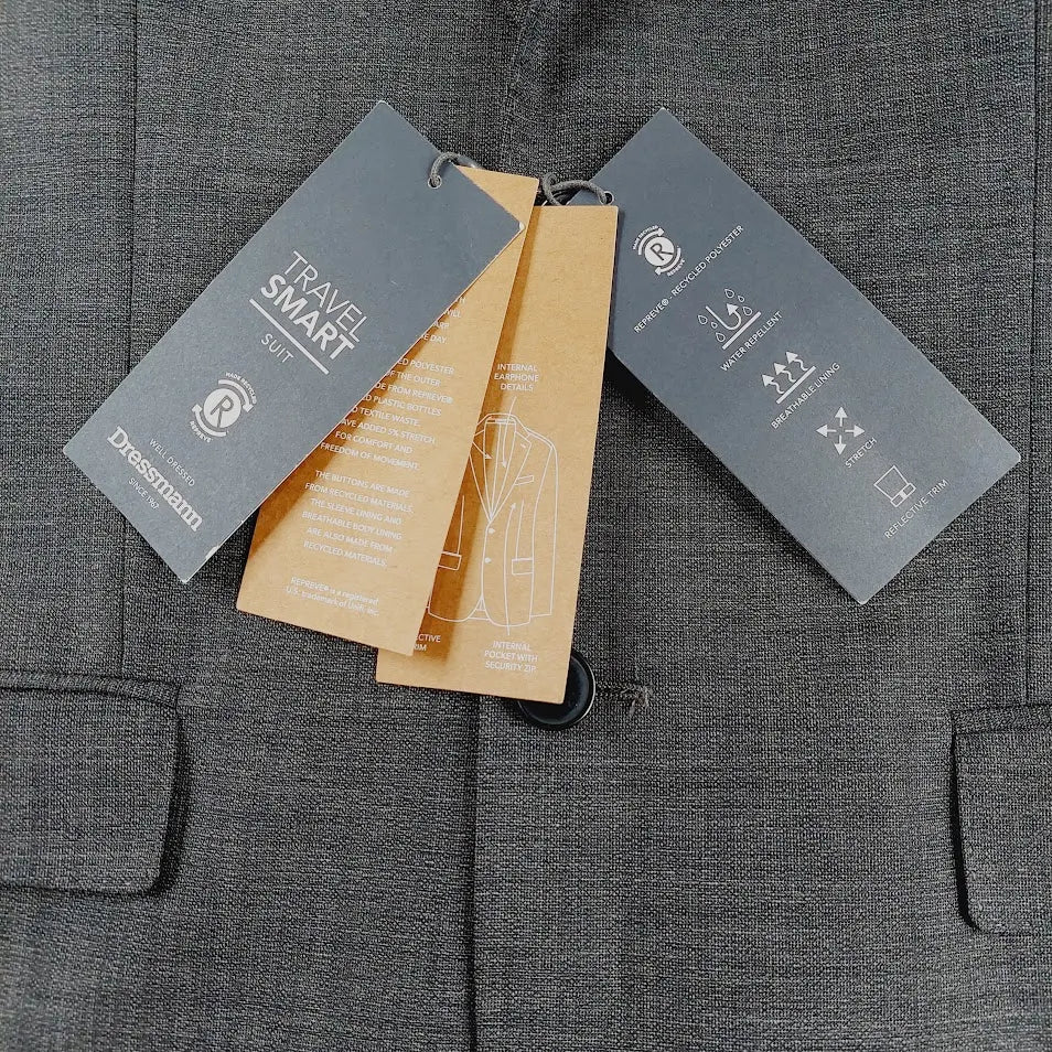 Dressmann Travel Smart pikkutakki koko 48