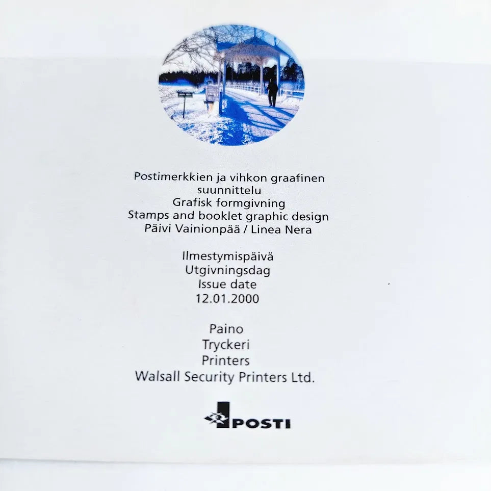 Helsinki 450 vuotta juhlavihko postimerkit 2 kpl