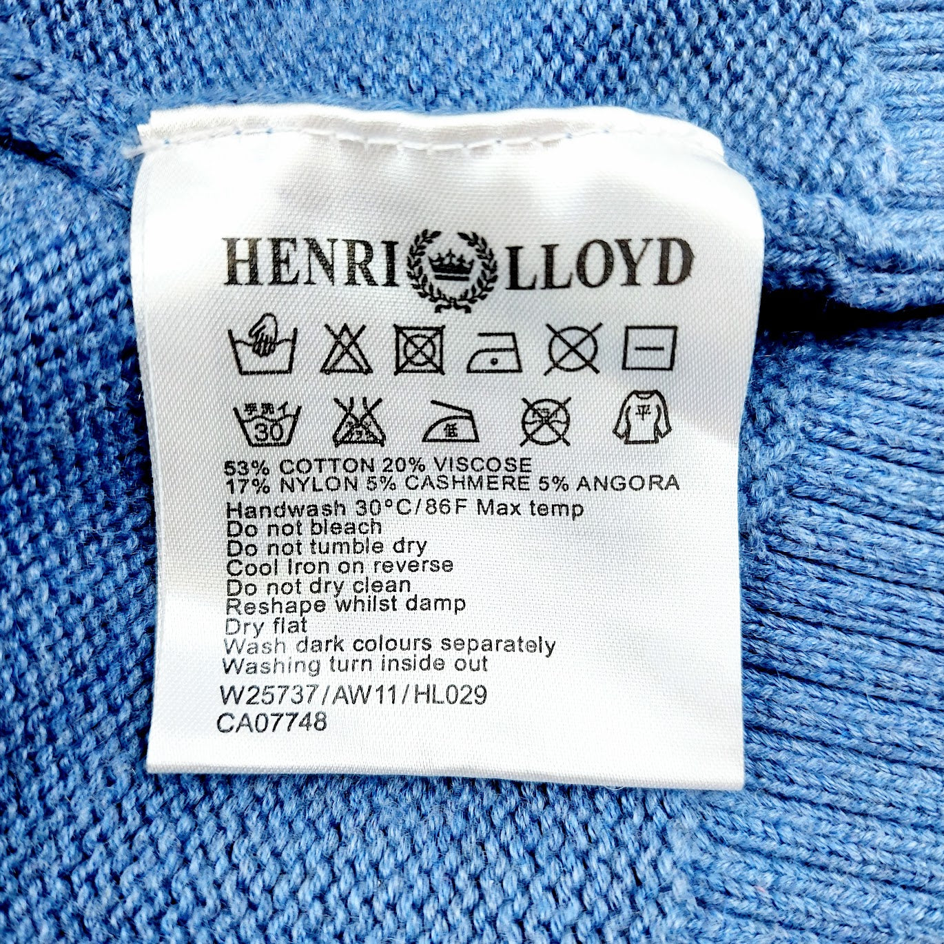 Henri Lloyd neulemekko koko S