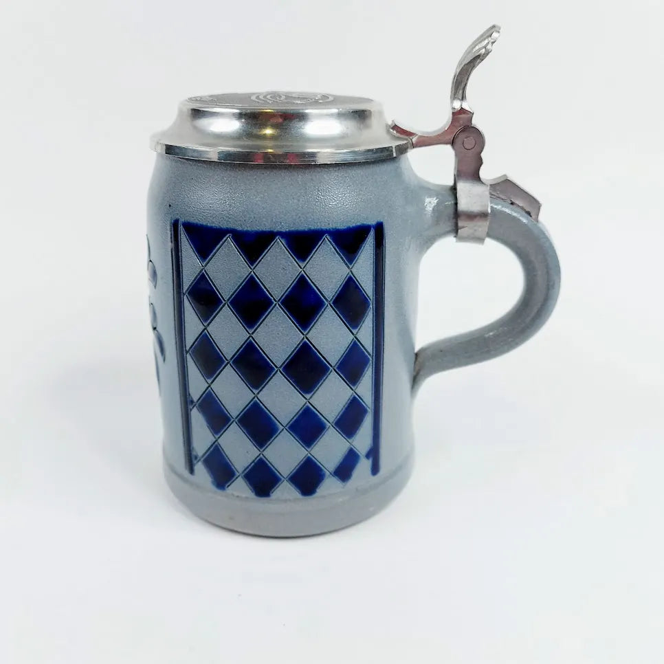 Hulftegger 1989 keraaminen tuoppi kannella 13 cm