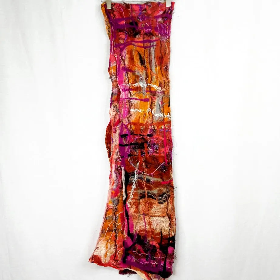 Huovutettu kaulahuivi 120 cm