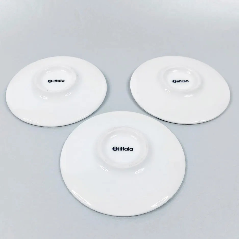 Iittala Aika graphics aluslautanen espressokupille 3 kpl